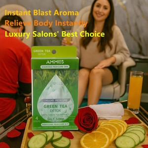 Nail Supplies Kit de pédicure de luxe 4 Step Instant Burst Aroma <span class=keywords><strong>Manucure</strong></span> Produits de pédicure 4 en 1 Spa Kit de pédicure pour salon de <span class=keywords><strong>manucure</strong></span> - Product Image 2