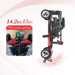 Easy Folding Compact Size <strong>Cheap</strong> Shipping 14kg Lightweight <strong>Mobility</strong> <strong>Scooter</strong> 125kg Load Brushless Strong Climbing for Large User - Product Image 2