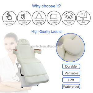 Tempat Tidur Spa Kelas Komersial Elektrik Modern untuk Penggunaan Hotel Kapasitas Beban 250kg Motor Medis Tahan Lama dan Tenang Bersertifikat CE Uji Beban - Product Image 4