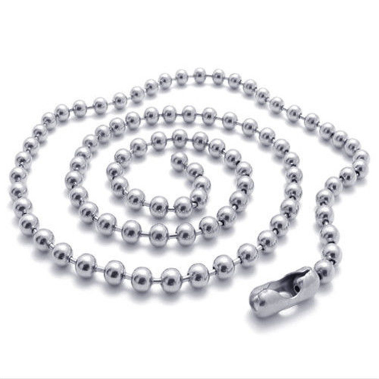 ball chain silver