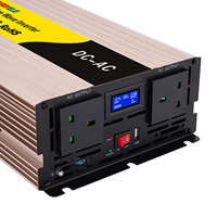 Onduleur de réseau 3000W à onde sinusoïdale pure, sortie basse fréquence, transformateur toroïdal, monophasé, entrée DC12-48V, pour climatiseur haute performance