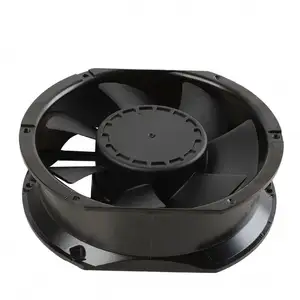 2500RPM 260CFM 17050 EC eksenel Fan Metal bıçaklar soğutma su geçirmez yüksek hacimli endüstriyel eksensel fanlar