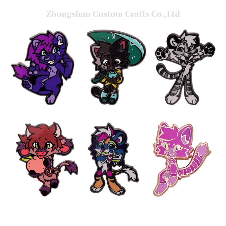 Estilo de dibujos animados esmalte PIN