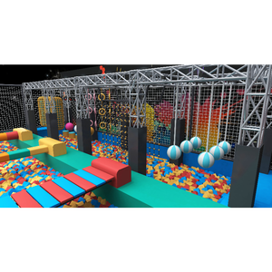 Parque de Trampolines y Laberinto Interior para Niños, Equipo de Juegos Interior Comercial Personalizable de Alta Calidad - Product Image 6