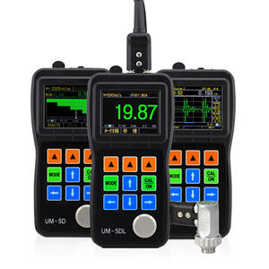 جهاز قياس السماكة بالموجات فوق الصوتية UM-5DL عبر الطلاء والدهانات، شاشة TFT ملونة، مسح A&B، 0.5-508 مم مع تسجيل البيانات وبرنامج - Product Image 6