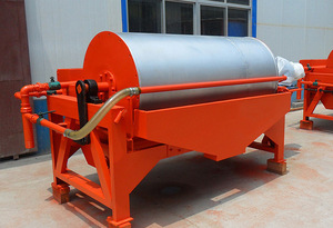 Nass-Trommel-Mineralabscheider Energiesparende Magnetische Separatorenanlage Recyclingmaschine zur Trennung von Eisenmetallen - Product Image 3