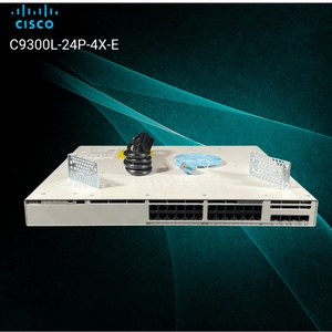 Stock Factory Sealed for C9300L-24P-4X-E 24-Port Gigabit <b>PoE</b>+ <b>Switch</b> 4x10G SFP+ Catalyst <b>Switch</b> 1 Year Warranty SNMP - Product Image 1