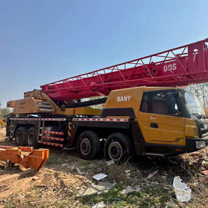 Grúa de camión usada Sany 50 Ton 500E Euro VI para manejo de materiales de emisión para construcción de viviendas y puentes - Product Image 4