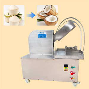 Máquina Eléctrica Segura para Cortar Coco en Dos Mitades, de Acero Inoxidable, para el Mercado del Sudeste Asiático - Product Image 5
