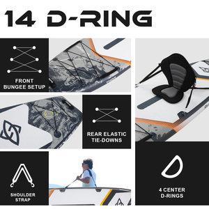 Tabla de <span class=keywords><strong>Paddle</strong></span> Surf Inflable con Tecnología Drop Stitch, Diseño Nuevo en Oferta, Tabla de <span class=keywords><strong>SUP</strong></span> Inflable - Product Image 4