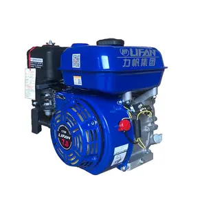 Lifan 7HP Gas Engine Horizontal Shaft 212cc 4 Stroke OHV Industrial Grade Replacement Gas Motor