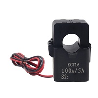Transformateur de courant miniature à noyau divisé (CT) 100A/150A/200A/5A à clipser, classe 0.2S pour la mesure de l'énergie, l'extension du courant dans les armoires de comptage