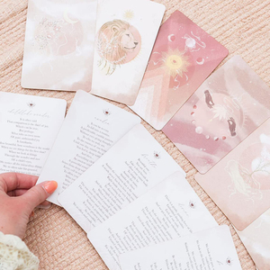 Tarjetas de meditación para mujeres, 36 tarjetas inspiradoras, oráculo de autocuidado positivo, cubierta de reafirmante diario - Product Image 6