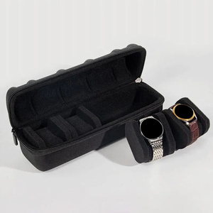 Wholesale Hand Jewelry Organizer, Watch <b>Suitcase</b>, Portable <b>Storage</b>, Display Stand, Suitable for Watches and Men's Women's Gifts - Product Image 1