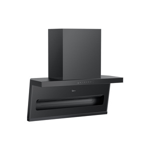 เครื่องดูดควันแบบติดเพดาน Midea รุ่น 28m พร้อมแผ่นกรองอากาศและตัวกรองแบบ Baffle  ตัวเครื่องทำจากกระจกนิรภัย - Product Image 5