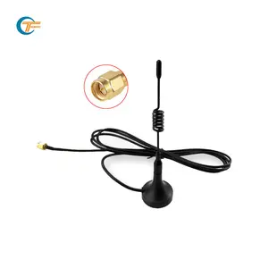 Antenna GSM con SMA-M connettore base Magnetica estensione RG174 3000 millimetri cavo coassiale