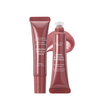 Gloss à lèvres magique hydratant et brillant à base de plantes, saveur fruitée, avec logo personnalisé, base de gloss à lèvres scintillante pour marque privée