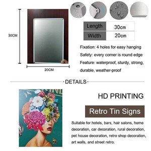 Tùy Chỉnh Mèo Con Chó Động Vật Tin Dấu Hiệu Áp phích Tường Trang Trí Nội Thất Kim Loại Retro Vui Tin Dấu Hiệu Cho Nhà Thanh Cà Phê Cửa Hàng - Product Image 3