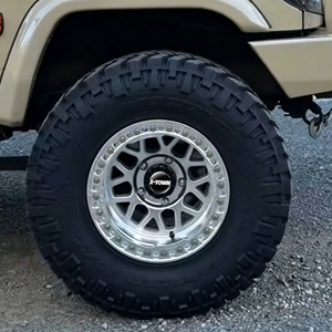 Jantes Bead Lock 16 17 18 19 20 pouces 5x5 5x5.5 5x4.5 en alliage forgé pour voitures tout-terrain Jeep Wrangler <span class=keywords><strong>Ford</strong></span> Toyota Nissan - Product Image 2