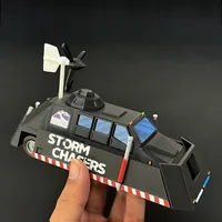 Modelo a Escala Estática del Vehículo de Interceptación TIV2 Impreso en 3D, Decoración Coleccionable para Escritorio, Regalo para Fanáticos de la Ciencia y Apreciadores de las Tormentas
