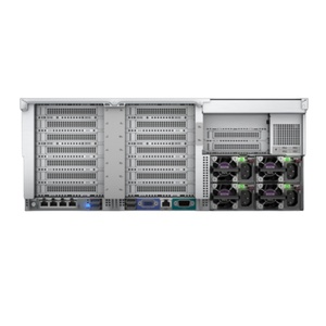 คอมพิวเตอร์ Proliant ที่ได้รับการตกแต่งใหม่ Gen10 DL580 4U แร็คเซิร์ฟเวอร์ Xeon Platinum 8164 32GB GPU สำหรับการใช้งานข้อมูล - Product Image 3