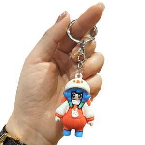 Cartera de silicona para mujer juguetes 3D llavero promocional goma plástico pulsera bolsa decoración regalo para niñas - Product Image 5