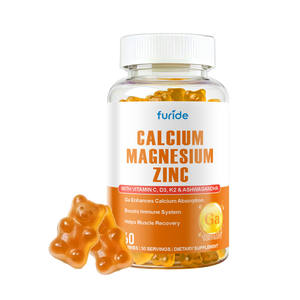 Integratori di Calcio e Magnesio in Gommose Senza Zucchero, 400mg, Produzione OEM con Etichetta Privata - Product Image 2