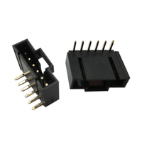 Connecteur MX JST MX3.0 1x04P à angle droit, type SMT, noir, plaqué étain, connecteur carte à carte