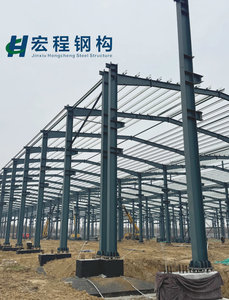 Solution de bâtiment de stockage préfabriqué en acier à grande portée avec structure portique pour entrepôt - Product Image 4