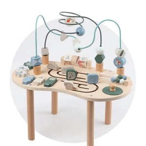 Learning Disassembly Bead Maze Busy Board Activity Center <b>Play</b> Wooden Children's Bead Winding Puzzle Toy 5 7 Years Eco-friendly - Product Image 6