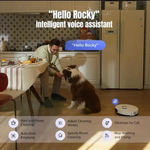 หุ่นยนต์ดูดฝุ่นรุ่น Roborock S8 MaxV Ultra แรงดูด 10000 Pa พร้อมระบบล้างถังน้ำถูพื้นอัตโนมัติ อบแห้ง และเทฝุ่นออก - Product Image 6