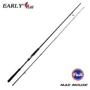 MADMOUSE Mad Mouse Early <span class=keywords><strong>Plus</strong></span> MH Japón Calidad Fuji Canas De 12-50g PE 1,2-3 # Bass Fishing Lure Rod - Product Image 2