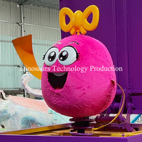 Modèle de monstre animatronique de boîte à musique fabriqué sur mesure pour centre commercial ou robot décoratif de dessin animé personnalisé à vendre
