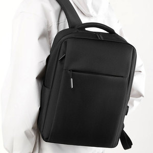 Custom Logo 15.6 Inch Waterproof Oxford Strap Student <b>Computer</b> <b>Bag</b> with USB Port for Business <b>Computer</b> <b>Bag</b> - Product Image 2
