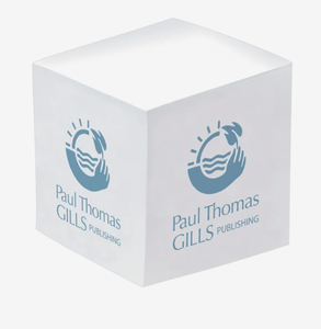 Cubos de Papel con Logotipo Personalizado Impreso en Tinta de Primera Calidad, 3x3x3 Pulgadas, Regalo Promocional, Material de Oficina - Product Image 2