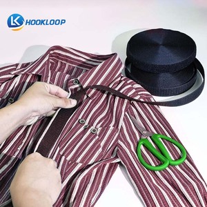 Rollo de cinta de gancho y bucle adhesivo de doble cara resistente al calor de grado médico de nailon 100% para puños desechables y dispositivos pediátricos - Product Image 4