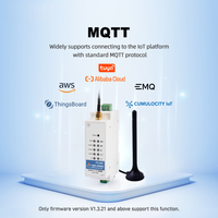 USR-DR502-E Modem 4G LTE Cat 1 Industri Eropa dengan Slot kartu Sim mendukung Platform IoT HTTP MQTT/SSL GSM SMS