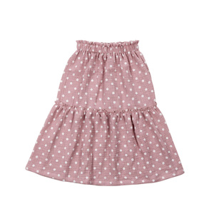 Usine Top été imprimé fleuri enfants jupes décontracté <span class=keywords><strong>jupe</strong></span> à pois avec volants pour les filles petite <span class=keywords><strong>jupe</strong></span> marguerite - Product Image 1