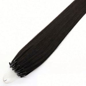 Extensiones de Cabello Remy Virgen Multifuncionales de Alta Calidad con Anillo Micro Loop-X, Sin Enredos, Sin Caída, Longitud de 10 a 30 Pulgadas - Product Image 1