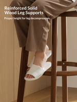 Chaises de bar en bois massif, chaises hautes pour la maison, chaises inclinables, tabourets de bar commerciaux, chaises de bar pour comptoir de restaurant