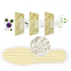 Semelles intérieures unisexes en loofah naturel faites à la main, confortables, anti-odeur, respirantes, pour le sport, déodorantes et absorbant la transpiration - Product Image 3