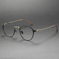 Nouvelles montures de lunettes optiques de luxe 100 % titane pur, fabriquées à la main au Japon, qualité supérieure, collection 2026
