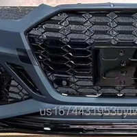Nouveaux pare-chocs avant PNB noir brillant avec emplacements pour capteurs d'aide au stationnement, style Audi A5 B9.5 S5 RS5, grille à clipser, garantie 6 mois
