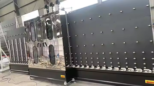 Máquina Automática de Lavado y Secado Vertical CNC de Doble Capa para Vidrio, con PLC, Construcción de Aluminio, Motor de Alta Potencia de 12.5kW - Product Image 2