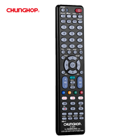Control Remoto Universal para TV SMASOON, Código Fijo, 4 Botones, Material ABS, Batería AAA/Recargable, Alcance de 100m, Diseño Personalizado