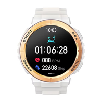 Montre connectée K73 avec écran AMOLED, forme ronde, tactile intégral, étanche 3ATM, surveillance du sommeil, suivi de la santé, montre connectée professionnelle pour femmes et hommes