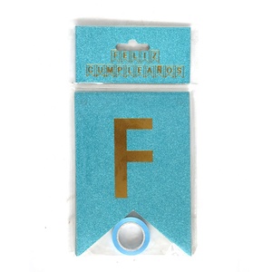 Bannière en feuille d'aluminium personnalisée en espagnol « Joyeux <span class=keywords><strong>anniversaire</strong></span> » Feliz Cumpleanos <span class=keywords><strong>pour</strong></span> femmes, hommes, garçons, filles, fournitures <span class=keywords><strong>pour</strong></span> fête d'<span class=keywords><strong>anniversaire</strong></span> - Product Image 6