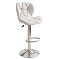 Chaise de bar pivotante en bambou, confortable et moderne, pour la maison, l'hôtel, le bar, la réception, le caissier