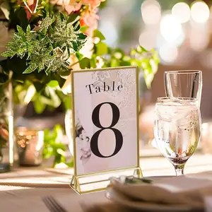 Wedding Centerpieces Acrylic Gold Table Numbers For Wedding Table Decorations