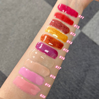Label privé 41 couleurs cosmétiques végétalien or maquillage brillant miroitant brillant à lèvres accepter livraison directe brillant à lèvres brillant à paillettes